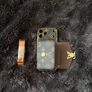 Leather phone case